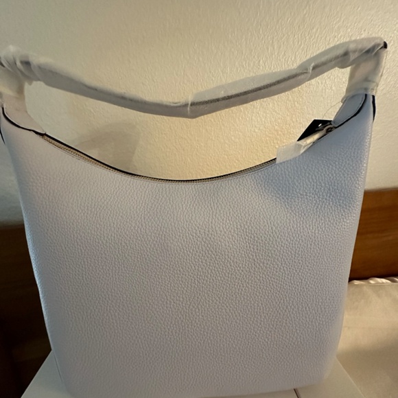 Kate Spade Leila Shoulder Bag (taro milk color - very pale blue) - Picture 4 of 4